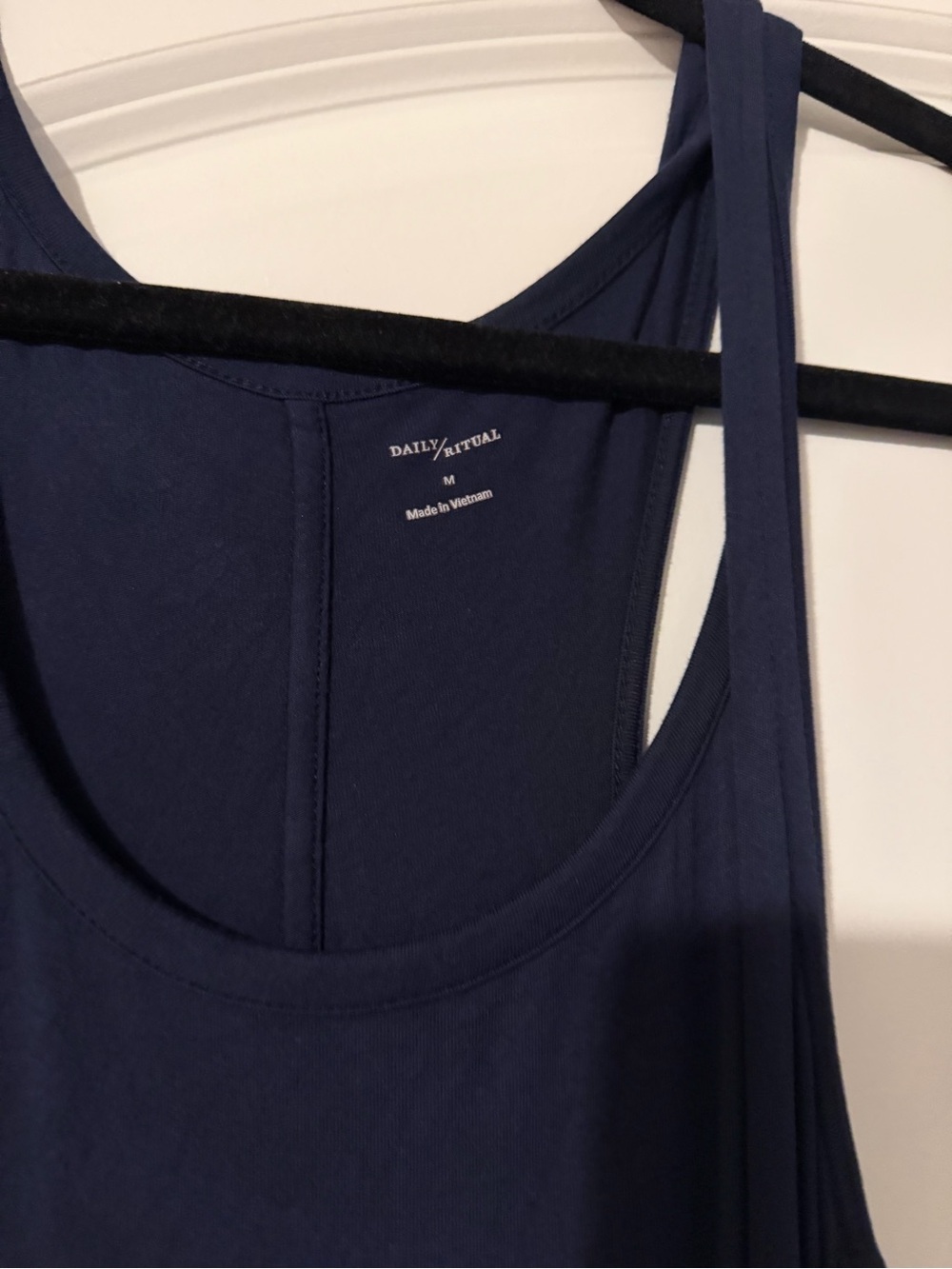 Daily Ritual Navy Racerback Maxi Dress - Picture 2 of 3